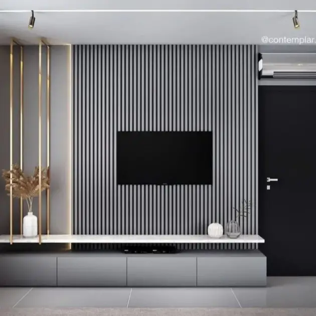 PVC Round Hollow Wall Cladding