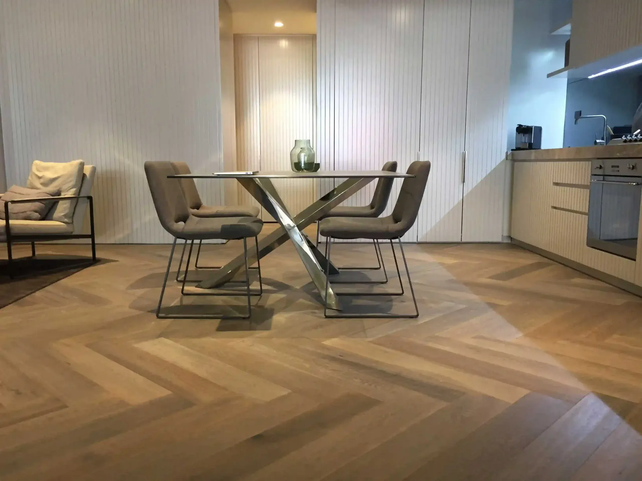 Herringbone Eva Spc Flooring