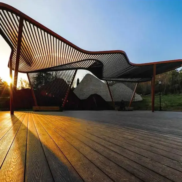 Wpc Solid Deck Flooring